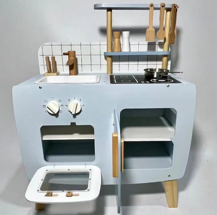 Multifunctional White Wooden Children's Storage Box Bookshelf Modern Design Style for Bedroom Living Room or School Use