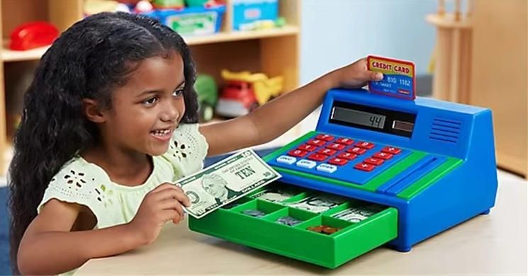 Vintage Kids School Furniture Deep Shelf Wooden Bookcase Classic Birch All-In-One Storage Unit at Lakeshore