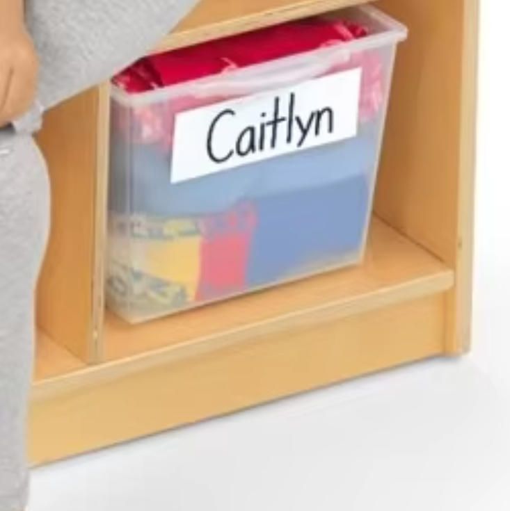 Custom Wooden Furniture for Children Classic Birch Coat Lockers for 8 at Lakeshore