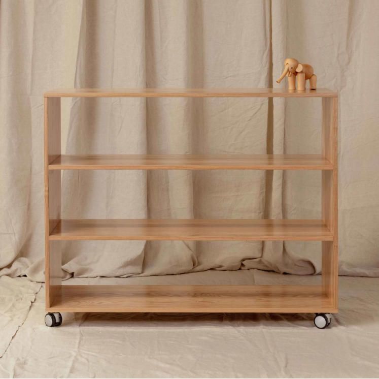 Montessori Classroom Wooden Storage Cabinet - Multifunctional Toy Organizer