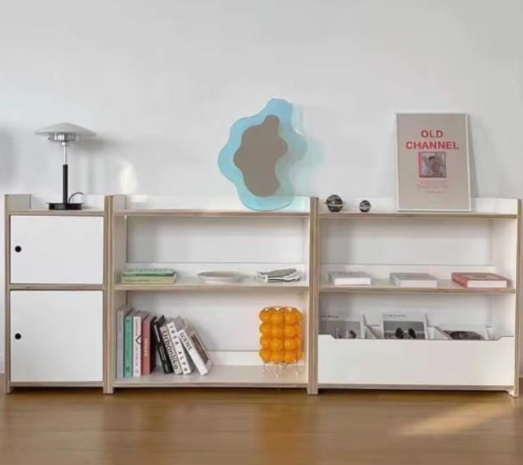 Montessori Children's Woodcraft Storage Cabinet Kindergarten Teaching Aids