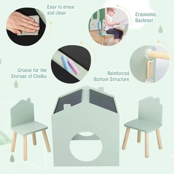 Children's Outdoor Large Sand Pit Fence Patio Set for Kindergarten