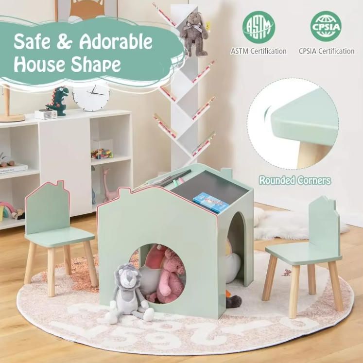 Children's Outdoor Large Sand Pit Fence Patio Set for Kindergarten