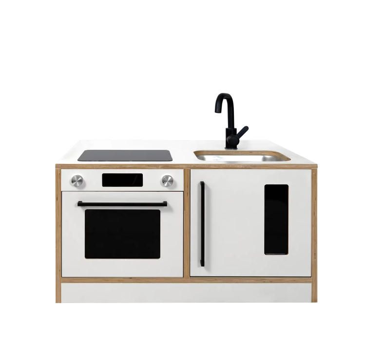 Multifunctional Mini Kitchen for Kids Woodcrafts Role Play Set