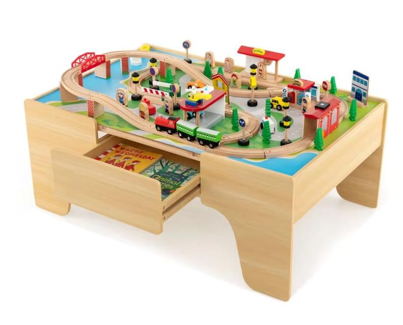 Custom Mass Production Children's Game Table High Quality Wooden Toys for Kids