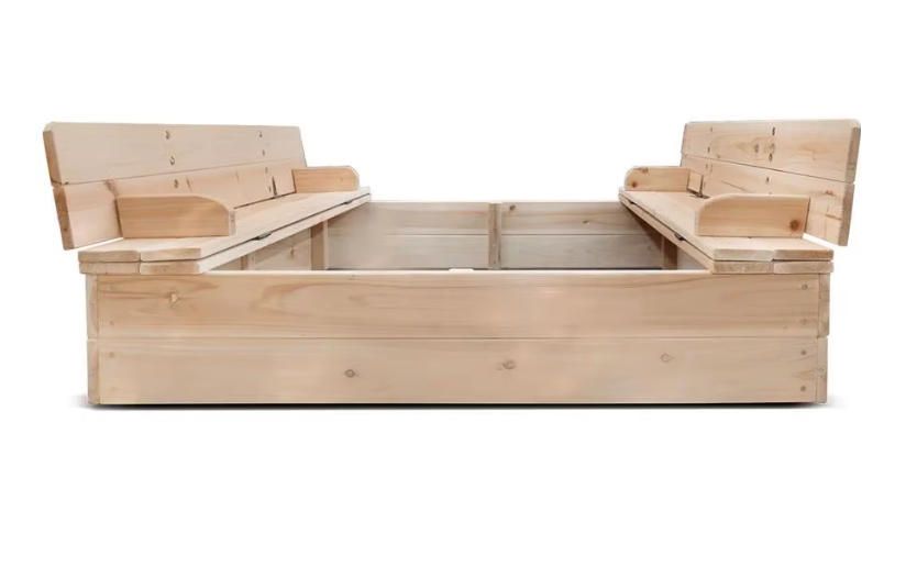 Large Outdoor Sandbox Toy Set for Kids Home Play Sand Pit with Playground Equipment Amusement Equipment