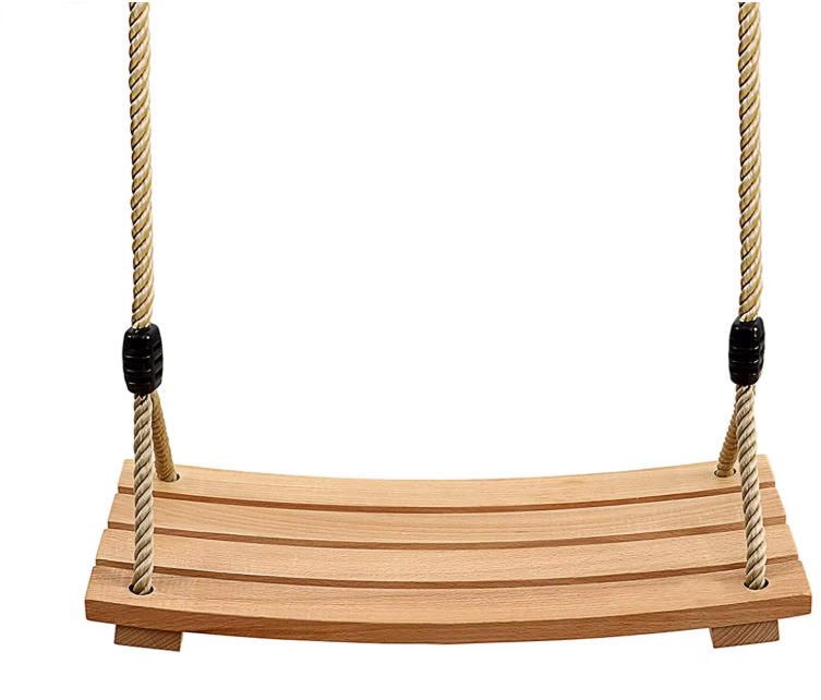 Wood Swings, Arc Wooden Swing,Hanging Swing Seat for Adult Kids Children Swing Chair Indoor and Outdoor Garden Yard Play