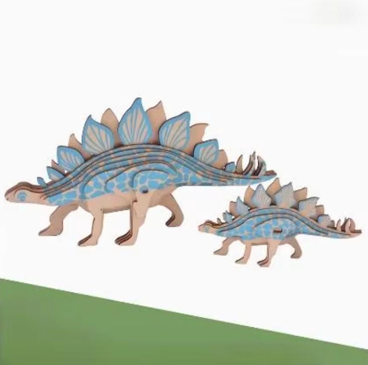 Intriguing 3D Wooden Assembly Model Building Blocks Puzzle Toys for Woodcraft Enthusiasts Aged 2 to 7 Years