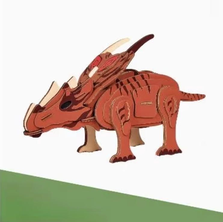 Intriguing 3D Wooden Assembly Model Building Blocks Puzzle Toys for Woodcraft Enthusiasts Aged 2 to 7 Years