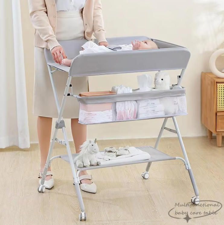 Portable Multifunctional Foldable Bed in Bed for Newborns Kids' Cribs with Mosquito Net Movable BB Crib