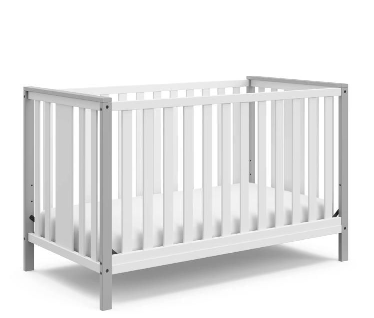 4-in-1 Convertible Kids' Crib Baby Crib to Toddler Bed