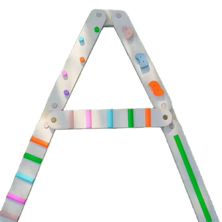Montessori Toddler Balance Beam Set of 6 for Kids 3-5 Wooden Climbing Frames for Toddlers 3