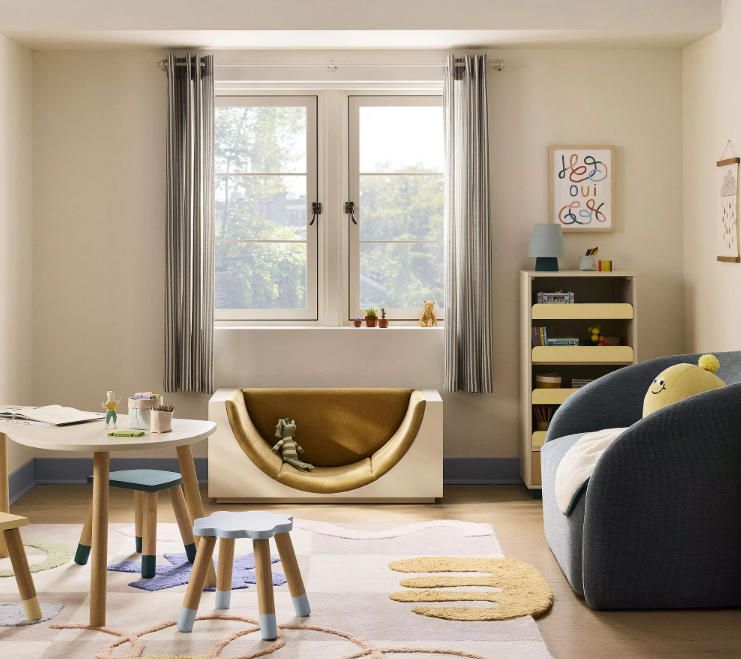 Children's Reading Bookcase with Curved Seat New Design Other Kids' Furniture