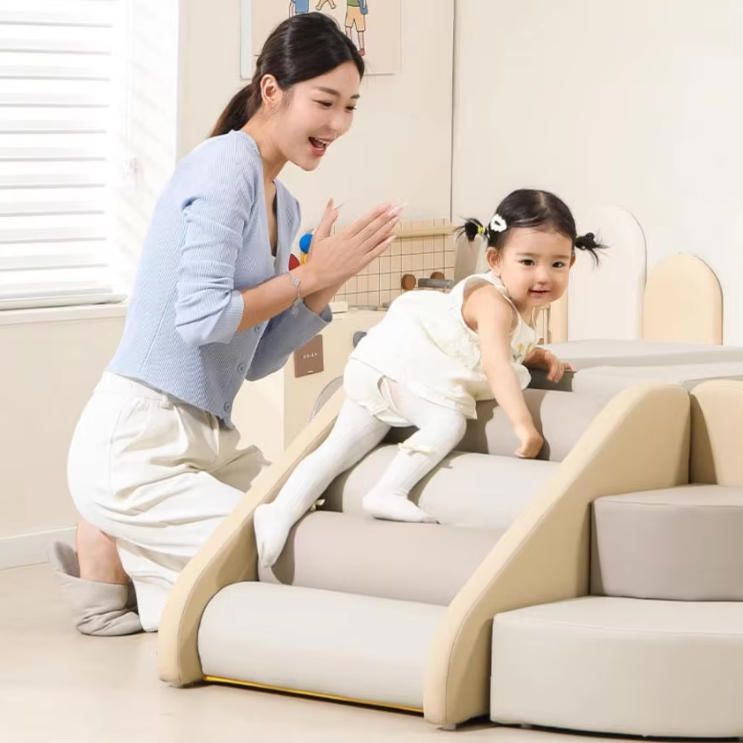 Early Childhood Education Center Baby Sensory Integration Training Climbing Ladder Soft Climbing Indoor Climber Play Structure