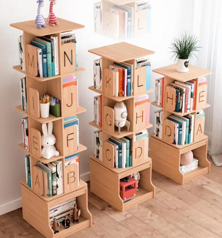Factory Wholesale High Quality Bookshelf Living Room Furniture Bookcases Wholesale Home Industrial Storage Racks