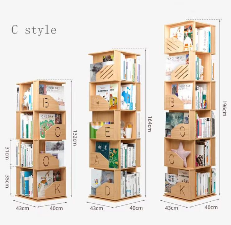 Factory Wholesale High Quality Bookshelf Living Room Furniture Bookcases Wholesale Home Industrial Storage Racks